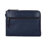 The Bridge Snygg Clutch Väska Blue, Herr