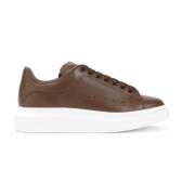 Alexander McQueen Bruna Sneakers för Män Aw24 Brown, Herr