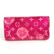 Louis Vuitton Vintage Pre-owned Tyg louis-vuitton-vskor Pink, Dam