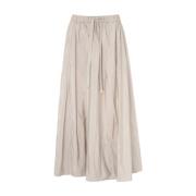 Max Mara Beige Veckad Kjol Lirica Modell Beige, Dam