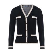 Max Mara Svart Ull Cardigan Kenya Black, Dam