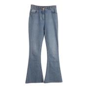 Balmain Pre-owned Pre-owned Bomull jeans Blue, Dam