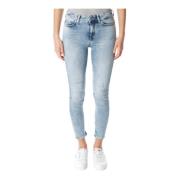 Drykorn Mid Waist Skinny Fit Jeans Blue, Dam