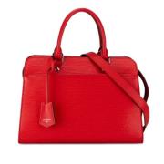 Louis Vuitton Vintage Pre-owned Laeder louis-vuitton-vskor Red, Dam