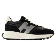 Hogan Laeder sneakers Black, Dam