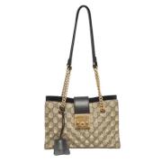 Gucci Vintage Pre-owned Laeder totevskor Black, Dam