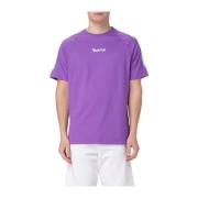 Disclaimer Herr Crew Neck T-shirt, Bomull Purple, Herr