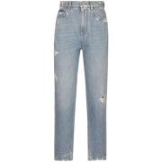 Dolce & Gabbana Blå Jeans Dammode Aw24 Blue, Dam