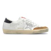 Golden Goose Läder Superstar Sneakers White, Herr