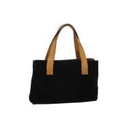 Celine Vintage Pre-owned Mocka handvskor Black, Dam