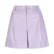 P.a.r.o.s.h. Maciock23 Shorts - Stilren och Trendig Purple, Dam