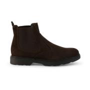 Duca di Morrone Suede Chelsea Ankelboots Brown, Herr