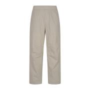 Burberry Coated Twill Dragsko Byxor Beige, Herr