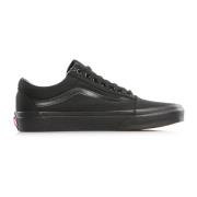 Vans Svart Flam Låg Sneaker Black, Herr