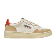 Autry Vintage Lädersneakers White, Herr