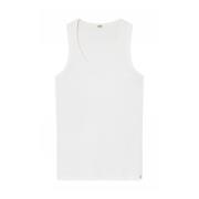 Gustav Klassisk Tank Top Off White White, Dam