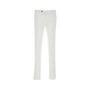 PT Torino Stretch Modal Blandning Vita Byxor White, Herr