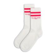 Philippe Model Antoine Bomullsstrumpor, Vit Fuchsia White, Unisex