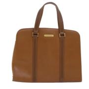 Burberry Vintage Pre-owned Laeder handvskor Brown, Dam