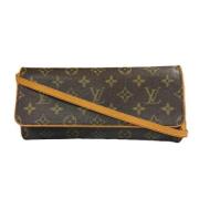 Louis Vuitton Vintage Pre-owned Canvas louis-vuitton-vskor Brown, Dam