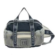 Chanel Vintage Pre-owned Tyg chanel-vskor Blue, Dam