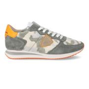 Philippe Model Camouflage Canvas Trpx Sneakers Multicolor, Herr