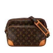 Louis Vuitton Vintage Pre-owned Canvas louis-vuitton-vskor Brown, Dam