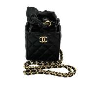 Chanel Vintage Pre-owned Laeder chanel-vskor Black, Dam