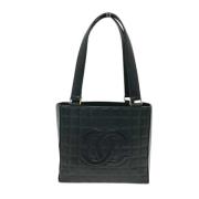 Chanel Vintage Pre-owned Laeder totevskor Black, Dam