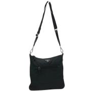 Prada Vintage Pre-owned Tyg prada-vskor Black, Dam