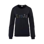 Liu Jo Grundläggande Sweatshirt Black, Dam