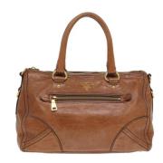 Prada Vintage Pre-owned Laeder prada-vskor Brown, Dam