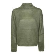 Dondup Turtleneck Sweater Green, Dam