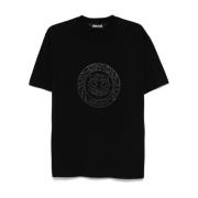 Just Cavalli Svarta T-shirts & Polos för Män Black, Herr