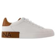 Dolce & Gabbana Laeder sneakers White, Dam