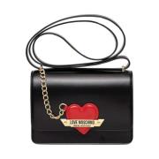 Love Moschino Svart PU Axelväska Jc4139Pp1Llm Black, Dam