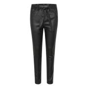 Cream Baggy Pant Pitch Black Black, Dam