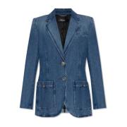 Versace Denim blazer Blue, Dam