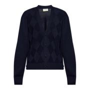 Officine Générale Ull Cardigan Blue, Herr