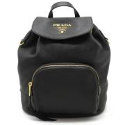 Prada Vintage Pre-owned Laeder ryggsckar Black, Dam