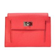 Hermès Vintage Pre-owned Laeder plnbcker Red, Dam