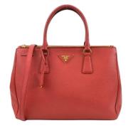 Prada Vintage Pre-owned Laeder prada-vskor Red, Dam