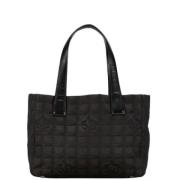 Chanel Vintage Pre-owned Tyg chanel-vskor Black, Dam