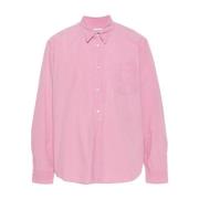 Our Legacy Oversize Big Daddy Stripe Skjorta Pink, Herr