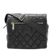 Chanel Vintage Pre-owned Tyg chanel-vskor Black, Dam