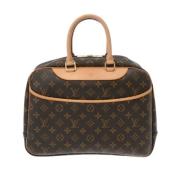 Louis Vuitton Vintage Pre-owned Canvas handvskor Brown, Dam