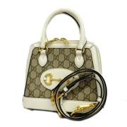 Gucci Vintage Pre-owned Plast axelremsvskor White, Dam