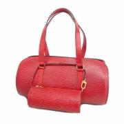 Louis Vuitton Vintage Pre-owned Tyg handvskor Red, Dam