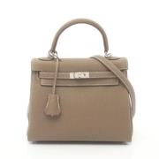 Hermès Vintage Pre-owned Laeder handvskor Brown, Dam