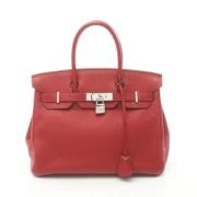 Hermès Vintage Pre-owned Laeder hermes-vskor Red, Dam